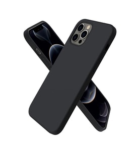 Apple İphone 12 Pro Max Kılıf First Silikon - Siyah