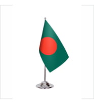 Bangladeş Tekli Masa Bayrağı