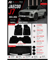 JAECOO J7 2024-2026 Araca Özel 3D Paspas + 3D Bagaj Havuzu
