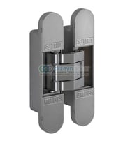 Soho 3 D Gizli Gömme Ayarlı Kapı Menteşesi Mat Krom 135*28 Mm