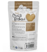Natural Organik Cevizli Bisküvi 80gr