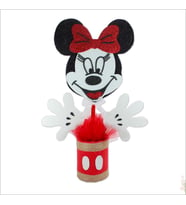 Minnie Mouse Masa Süsü, 45cm x 20cm - Kırmızı