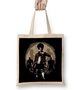 Shingeki No Kyojin Young Titan Bez Çanta Uzun Saplı