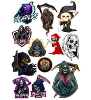 Cellat Sticker Set-1 12 Parça Telefon, Tablet, Defter, Laptop Sticker