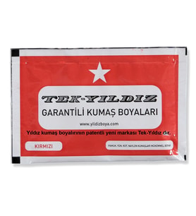 08 - Kumaş Boyası Kırmızı 11 Gr