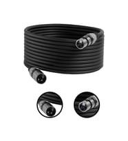 Midex MXL-15M-BK Kaliteli XLR TO XLR 15 mt. Mikrofon Kablosu