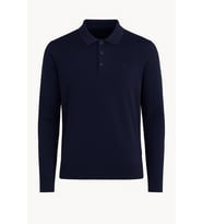 Simenti Regular Polo Yaka Düğmeli Erkek Triko - 7422 (Lacivert)