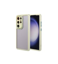 Samsung Galaxy S23 Ultra Uyumlu Kılıf Kamera Korumalı Renkli Kenar ve Çerçeve Tasarımlı Zore Vitamin Kapak