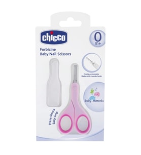Chicco Kapaklı Tırnak Makası - Pembe