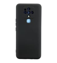 Camon 16 Kılıf Nano içi Kadife Silikon - Siyah