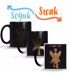 Pazuzu Sihirli Kupa Bardak Porselen