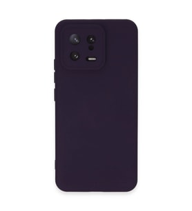 Xiaomi Mi 13 Kılıf Nano İçi Kadife Silikon - Mor