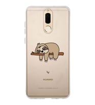 Huawei Mate 10 Lite Uyumlu Baskılı Yumuşak Silikon Şeffaf Telefon Kılıfı