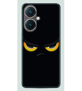 Vivo Y27 Kılıf Silikon Desen Özel Seri Black Eyes 1644