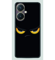 Vivo Y27 Kılıf Silikon Desen Özel Seri Black Eyes 1644