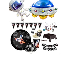 Uzay Kovboyu Temalı Set 8 Lı