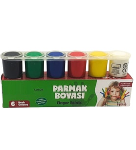 Hayal Sepeti Parmak ve Yüz Boyası 6 Renk 6x25mm