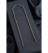 Hematit Taşı Çiçek Rondela Kesim Mat Titanyum 2x4mm Doğal Taş Dizi