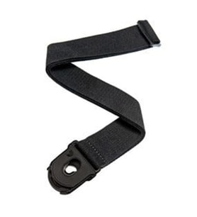 Planet Waves 50CTPL00 Planet Lock Kilitli Pamuklu Gitar Askısı - Siyah (Profesyonel)  Patentli Kilit Sistemi, %100 Pamuk Malzeme ve Maksimum Enstrüman Güvenliği