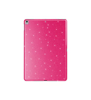 Apple iPad 10.2 2021 (9.Nesil) Uyumlu Simli Parlak Görünümlü Zore Tablet Koton Kılıf (K.Pembe)