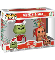 Funko Pop! Kitaplar: Grinch Noel'I Nasıl Çaldı - Grinch Ve Max, 2'Li Paket (Krem)