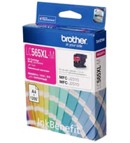 Brother LC565XLM Magenta Kırmızı 1.200 Sayfa Kartuş MFC-J3520-J3720