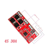 4S 30A BMS 14.8V 18650 Lityum LiPo Pil Şarj Koruma Modülü