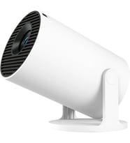 HY300Pro+ Android 14 Projektör, 720P Çözünürlük, 170 ANSI Lümen, Wi-Fi 6, Bluetooth 5.4, 4K Destekli, Otomatik Düzeltme, 30-130 inç Görüntü, Beyaz