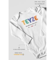 Teyze anne gibi ama daha cool Uzun Kollu Çıtçıtlı Bebek Body