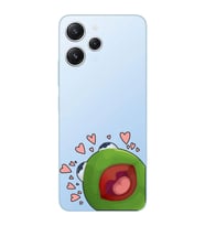 Xiaomi REDMI 12 Uyumlu Kurbağa Kermit Desenli Şeffaf Telefon Kılıfı