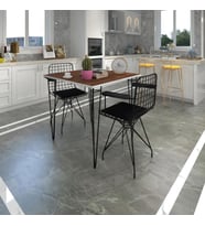 Knsz masa sandalye takımı hem75mazlum cvzsyh 070*070 klç 2 sandalye syhsyh kolçaklı