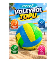 Kaymaz Yüzeyli Voleybol Topu – Dengeli Yapı ve Dayanıklı Dikiş