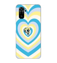 Xiaomi Redmi Note 10 / Note 10S Uyumlu Powerpuff Bubbles Tasarımlı Şeffaf Telefon Kılıfı