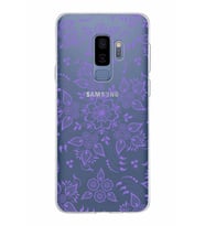 Samsung Galaxy S9 Plus Kapak Nostalji Desen Tasarımlı Şeffaf Silikon Kılıf