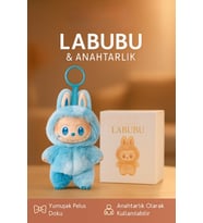 Labubu Oyuncak Sürpriz Karışık Renk Peluş & Anahtarlık Tasarım Modeli (Çok Renkli)