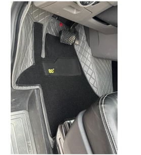 Volkswagen Transporter T6-T7 2016-2024 Aracına Özel 8D Çift Katmanlı Havuzlu Paspas Takımı (Altın)