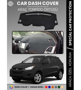 HYUNDAİ TUCSON (2009-2015) Torpido Örtüsü Ön Göğüs Koruma Torpido Koruma Çatlamayı Engeller Tam Uyum