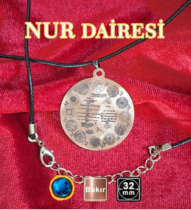 Miss TBee 🙏Nur Dairesi Tılsımı Bakır Kolye