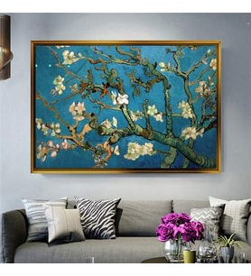 Altın Çerçeveli dekoratif tablo a1132 (Gold)