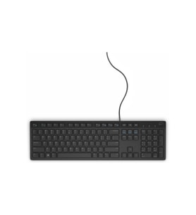 DELL KB216-BK-TUR, Siyah, USB Kablolu, Türkçe Q, Multimedya KLAVYE