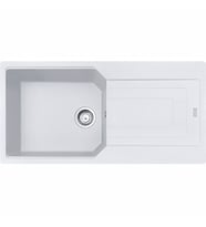 FRANKE Urban UBG 611-100 Bianco Tezgah Üstü Granit Eviye (Beyaz)
