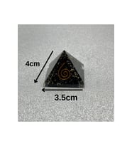 Shungite Orgonit Piramit 4x3.5 cm 35 GR
