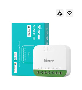 SONOFF Mini-2GS Duo Matter 2 Kanallı Akıllı Röle