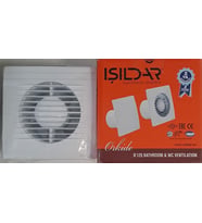 IŞILDAR (ORKİDE ) HAVALANDIRMA FANI / BANYO VE TUVALET ASPİRATÖRÜ 120 LİK