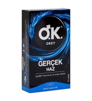 Okey Prezervatif Gerçek Haz 12'li