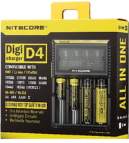 D4 Digi Charger Li-Ion / Ni-Cd / Ni-Mh / Lifepo4 Dijital Pil Şarj