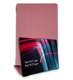 Newface Apple iPad 10.2 (7.nesil) Kılıf Tablet Smart Kılıf - Pembe