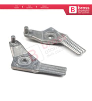 Mercedes W140 W124 W210 W211 W219 İçin Elektrikli Arka Cam Güneşlik Perde Köşe Bağlantı Braket Seti
