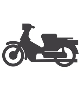 MOTOSİKLET FOLYO STİCKER 80cm Uzunluk