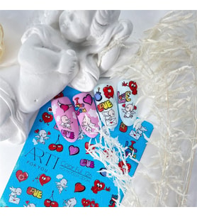 Stiker Arti Color Ful 126 Aşk Love